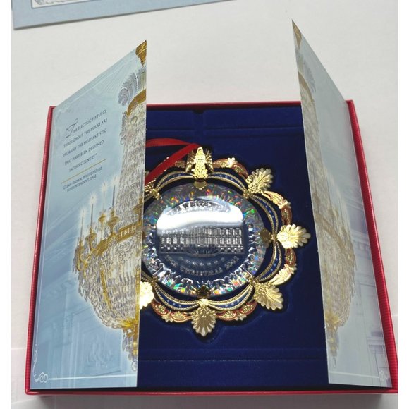 The White House 2002 Christmas Ornament Historical Association with Box - Picture 3 of 7